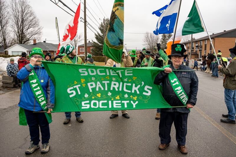Défile de la St-Patrick 2024 - Tambours du Patrimoine - Québec
